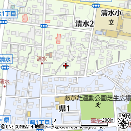 長野県松本市清水2丁目2-5周辺の地図