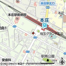 セブンイレブン本庄南口店周辺の地図
