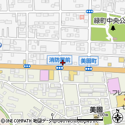 群馬銀行館林南支店周辺の地図