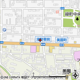 東和銀行館林駅前支店 ＡＴＭ周辺の地図