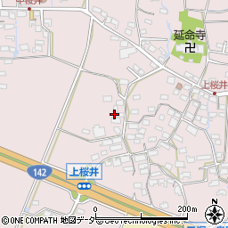 長野県佐久市桜井156周辺の地図