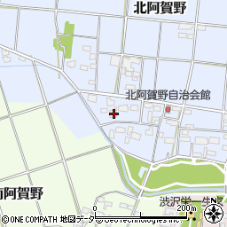 埼玉県深谷市北阿賀野34周辺の地図
