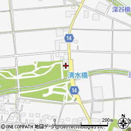 埼玉県深谷市下手計1298周辺の地図