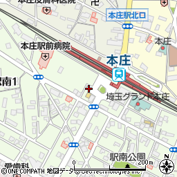 埼玉りそな銀行本庄駅南口 ＡＴＭ周辺の地図