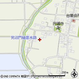 埼玉県熊谷市妻沼台周辺の地図