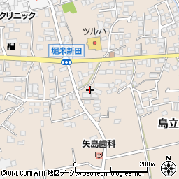 長野県松本市島立637周辺の地図