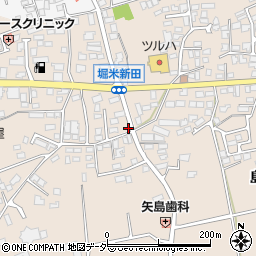 長野県松本市島立621周辺の地図