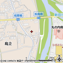 長野県松本市島立509周辺の地図