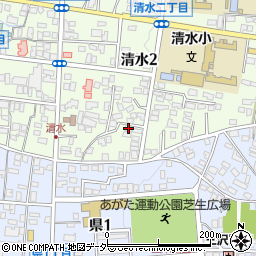 長野県松本市清水2丁目2-9周辺の地図