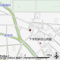埼玉県深谷市下手計823周辺の地図