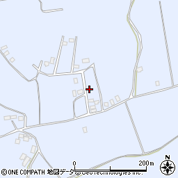 茨城県石岡市下林2077-15周辺の地図