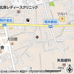 市民タイムス　本社・みすず野ホール・市民タイムス購読申込み周辺の地図