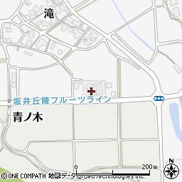 福井県あわら市滝53周辺の地図