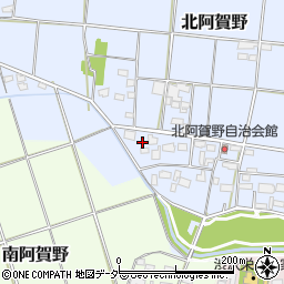 埼玉県深谷市北阿賀野35周辺の地図