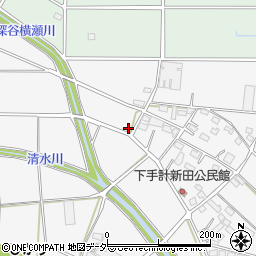 埼玉県深谷市下手計1523周辺の地図