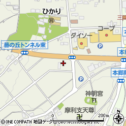 コスモ石油販売セルフ藤岡ＳＳ周辺の地図