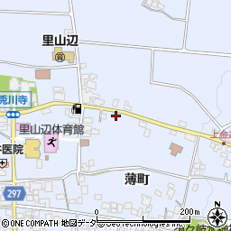 長野県松本市里山辺薄町2759周辺の地図
