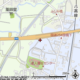 群馬県藤岡市小林79-5周辺の地図