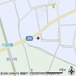 栃木県下都賀郡野木町川田176周辺の地図