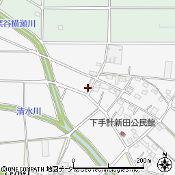 埼玉県深谷市下手計1521周辺の地図
