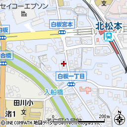 Ａ・Ｓ・Ａ松本西部周辺の地図