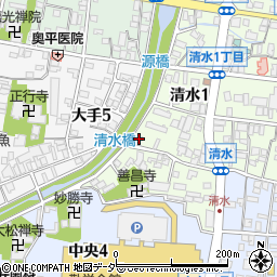 木藤アパート周辺の地図