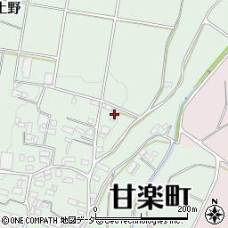 甘楽木工房周辺の地図
