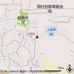 桜井簡易郵便局周辺の地図