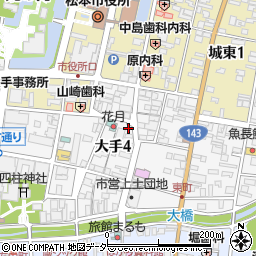 キャッスルコンピューター株式会社　松本支店周辺の地図