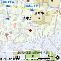 松本菓子組合周辺の地図