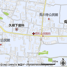 倉田輪店周辺の地図