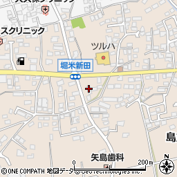 長野県松本市島立781周辺の地図