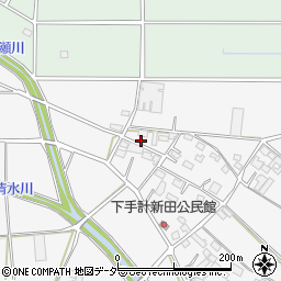 埼玉県深谷市下手計726周辺の地図
