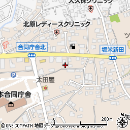 長野県松本市島立1064周辺の地図