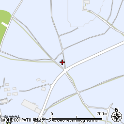 茨城県石岡市下林1234-3周辺の地図