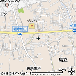 長野県松本市島立642周辺の地図