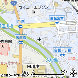 イワサキ・ビーアイ松本営業所周辺の地図