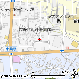群馬県館林市富士原町905周辺の地図