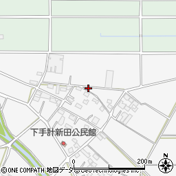 埼玉県深谷市下手計732周辺の地図