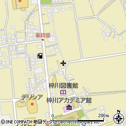 長野県松本市梓川倭2180周辺の地図