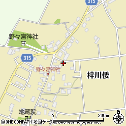 長野県松本市梓川倭264周辺の地図