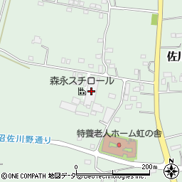 森永スチロール株式会社　栃木工場周辺の地図