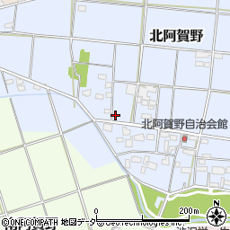 埼玉県深谷市北阿賀野24周辺の地図