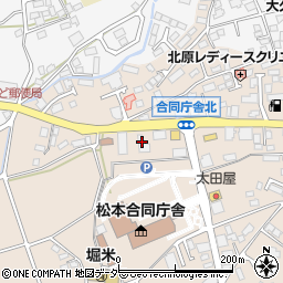 長野県松本市島立1042周辺の地図