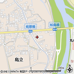 長野県松本市島立675周辺の地図