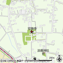 安勝寺周辺の地図