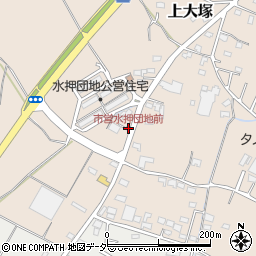 市営水押団地前周辺の地図