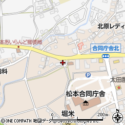 長野県松本市島立1142周辺の地図