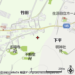 長野県佐久市根岸竹田周辺の地図