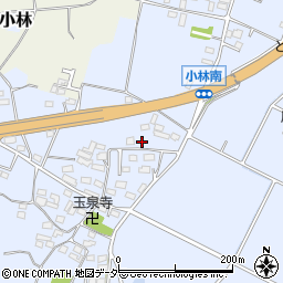 群馬県藤岡市小林254-5周辺の地図